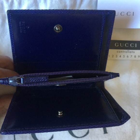 COPY - Brand new Gucci snakeskin wallet - Picture 5 of 8